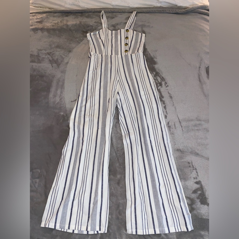 Striped Women's Jumpsuit